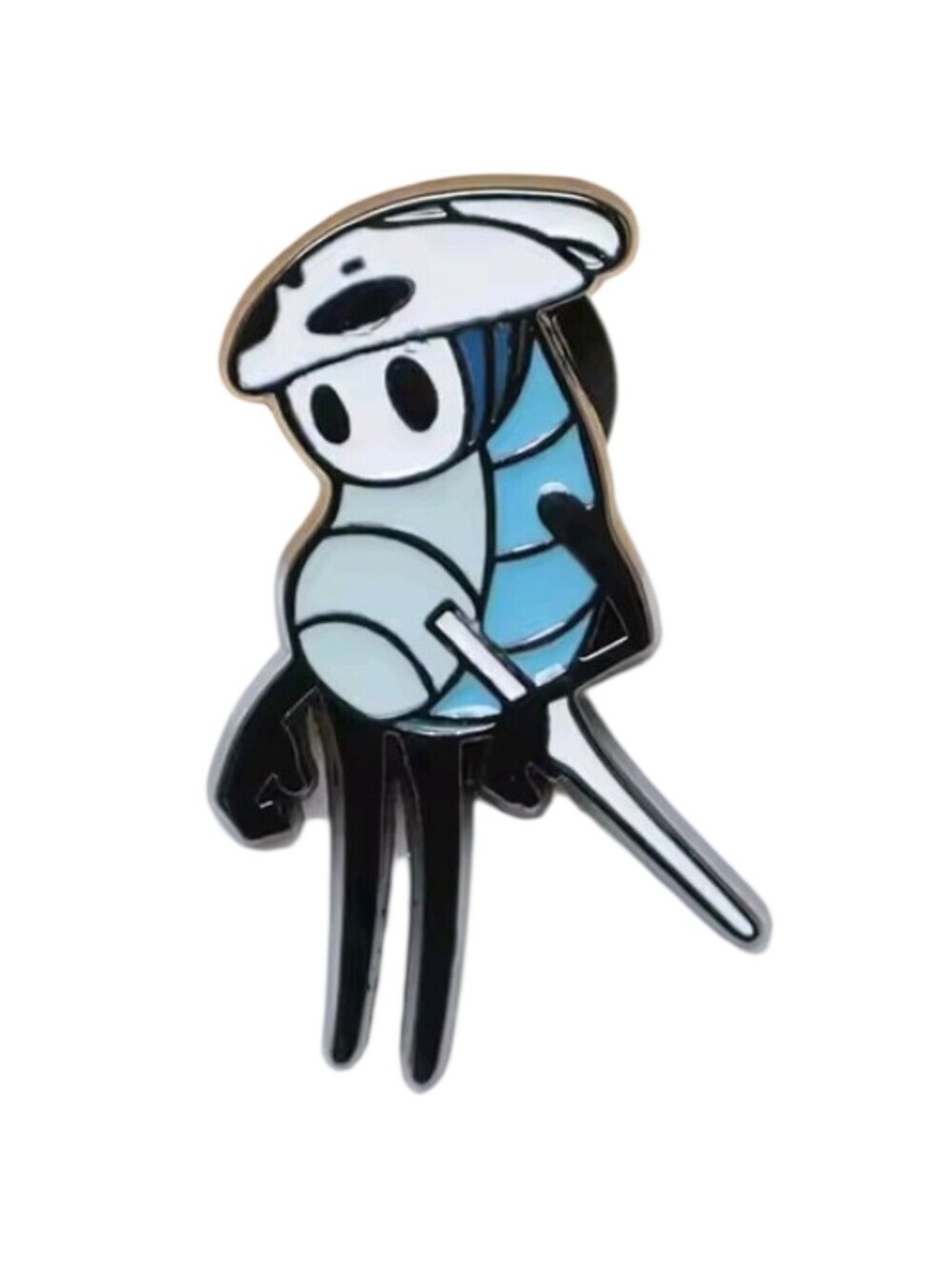 Blue Cartoon Ninja Enamel Lapel Pin - Men Accessories Hollow Knight